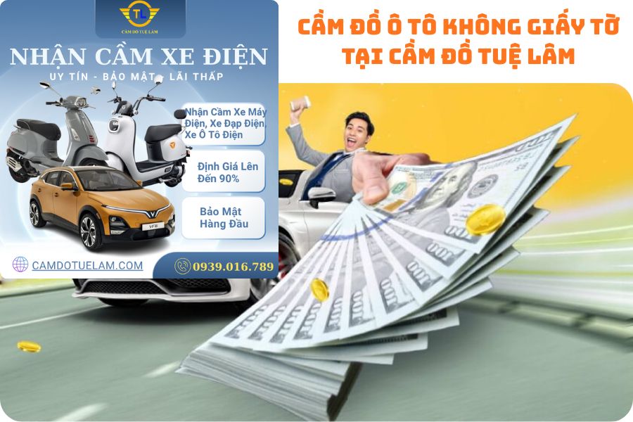 Cầm xe ô tô đang vay trả góp ngân hàng