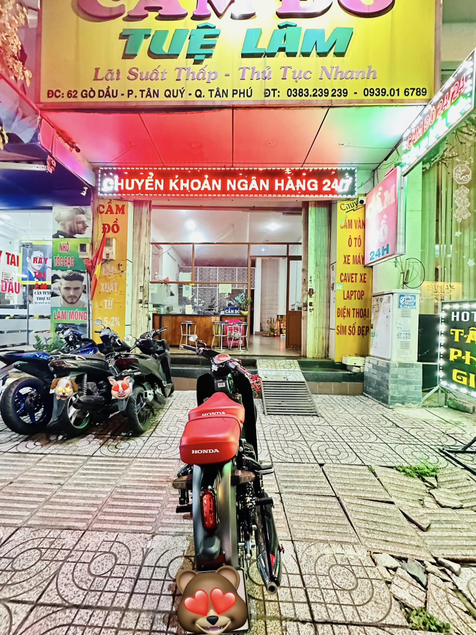 Tiệm cầm đồ Tuệ Lâm tại quận Tân Phú