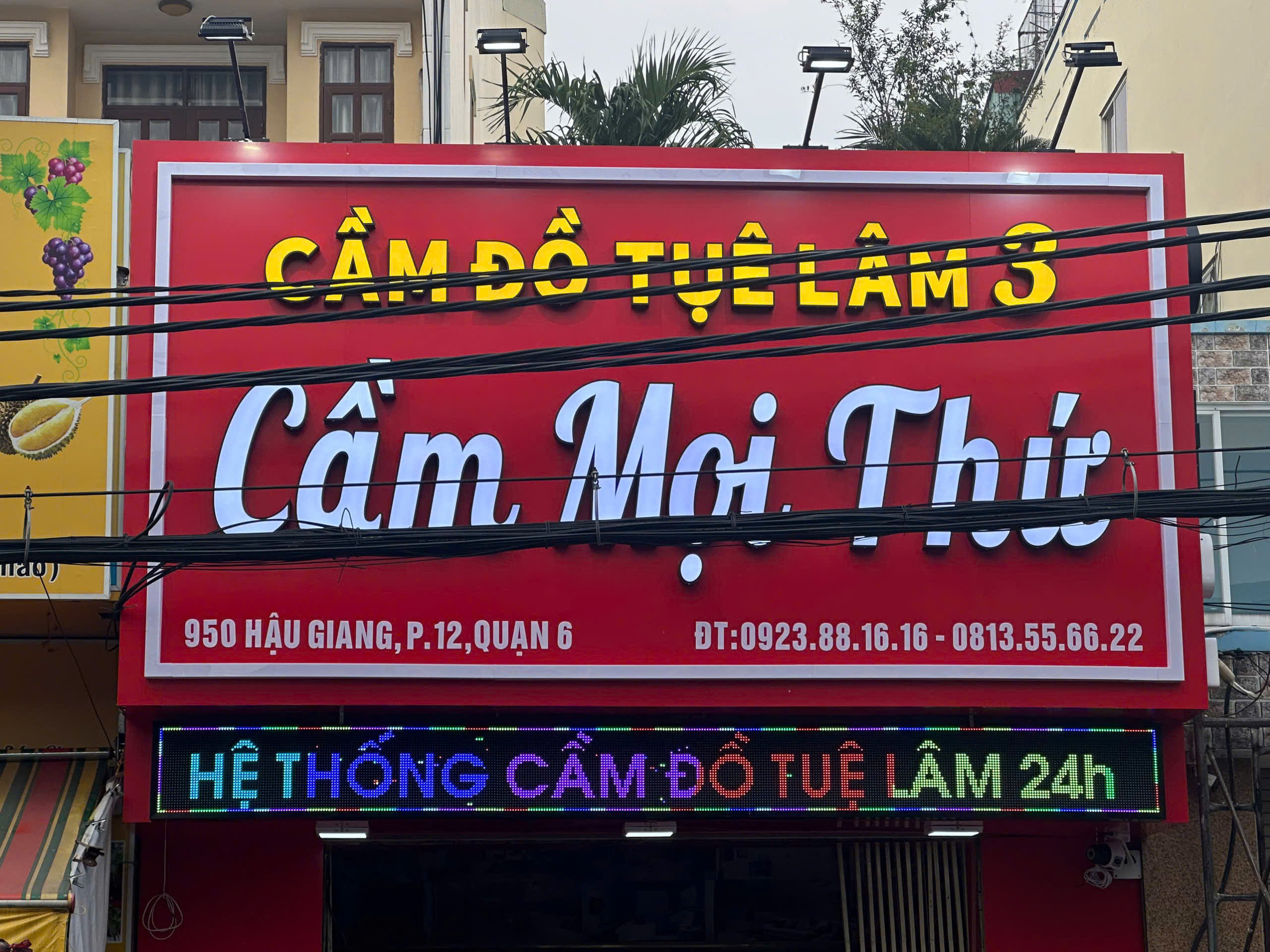 Tiệm cầm đồ uy tín tại quận 6, Nhận cầm đồ thủ tục rõ ràng