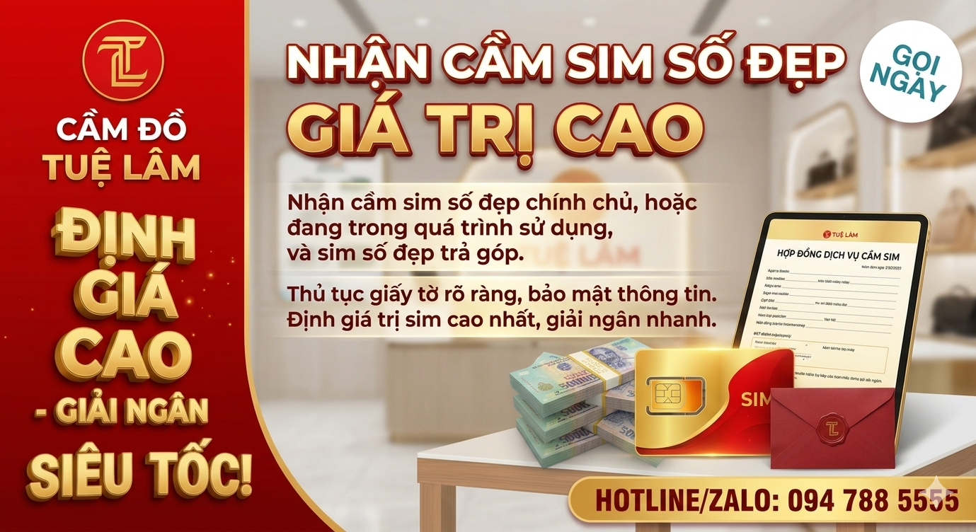 Dịch Vụ Cầm Sim Số Đẹp Tại TP.HCM